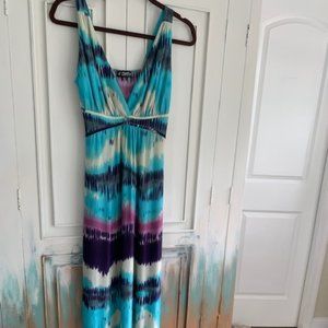 Papillon Multi Color Maxi Dress